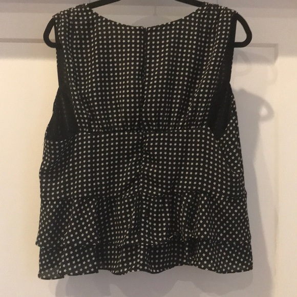 🚫SOLD🚫J. Crew Ruffled Star Tank - Picture 2 of 4